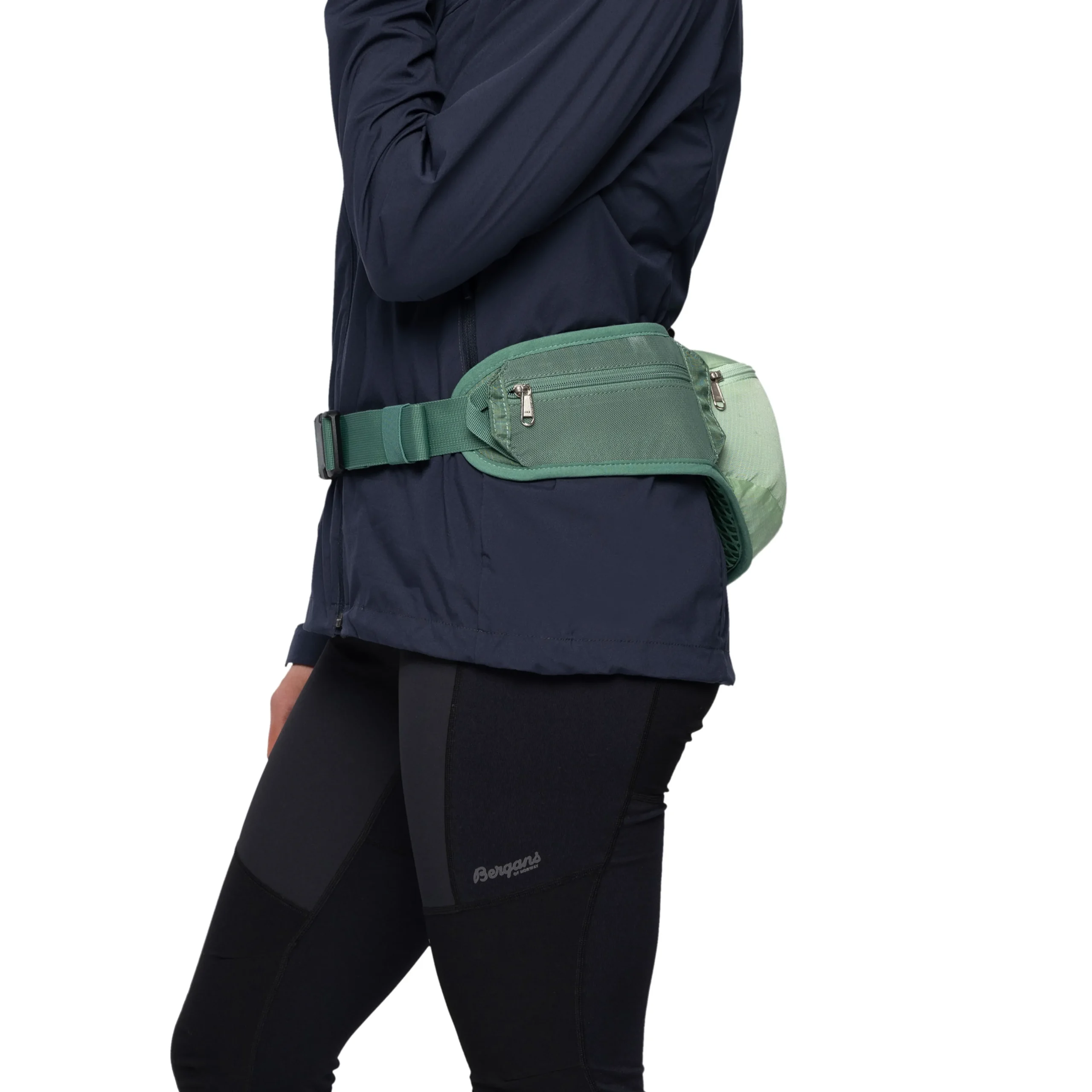 Cheap Bergans Driv HipPack 3 - Dark Jade Green