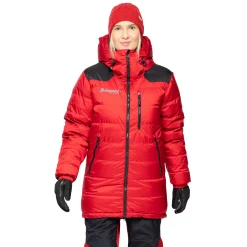 Cheap Bergans Expedition Down Light Parka - Red / Black