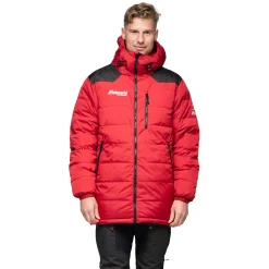 Cheap Bergans Expedition Down Light Parka - Red / Black