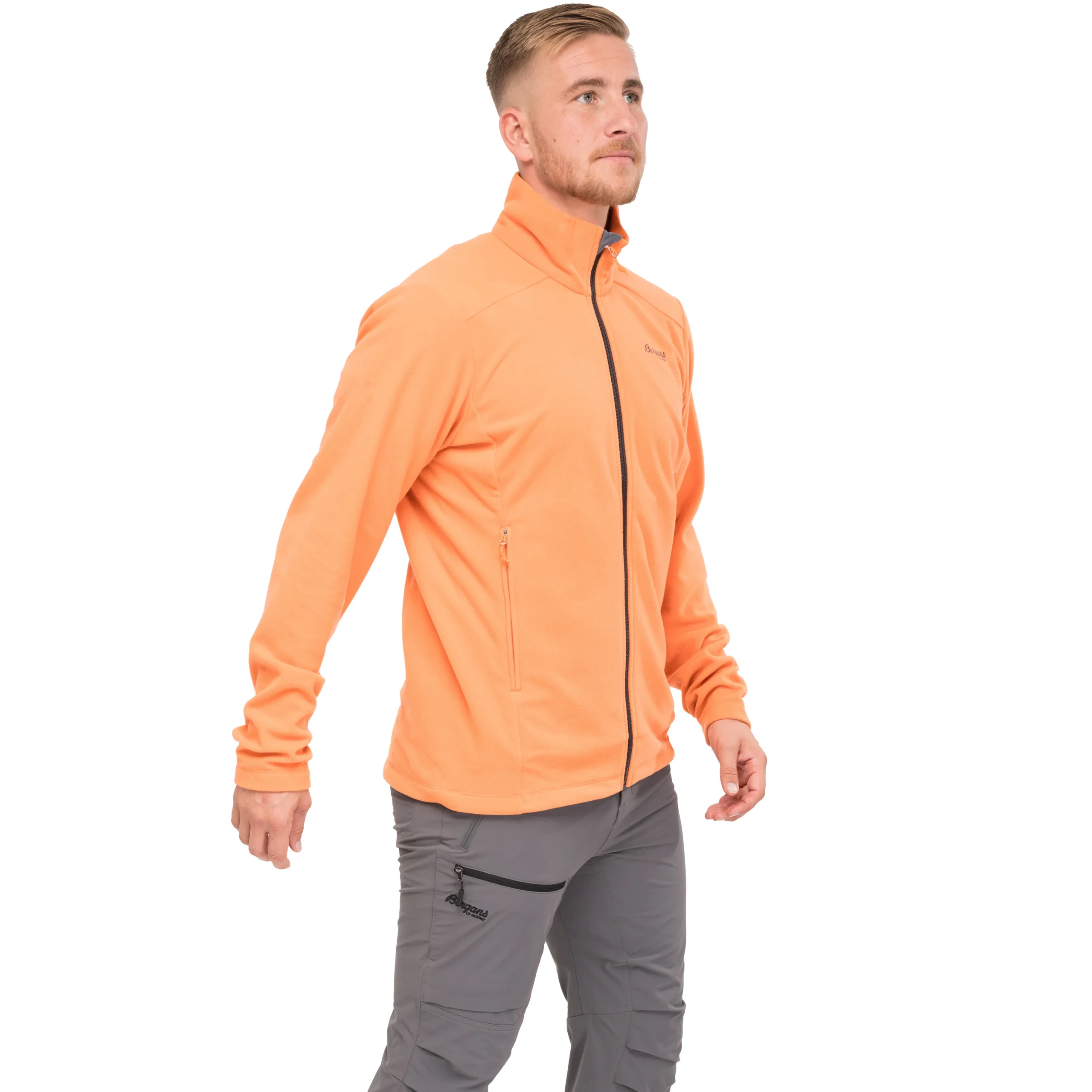 Hot Bergans Finnsnes Fleece Jacket - Faded Orange