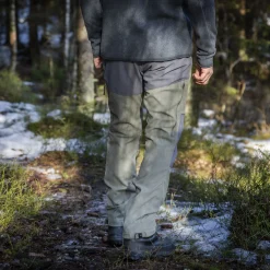 Hot Bergans Fjorda Trekking Hybrid Pants - Green Mud / Solid Dark Grey