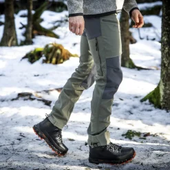 Cheap Bergans Fjorda Trekking Hybrid W Pants - Green Mud / Solid Dark Grey