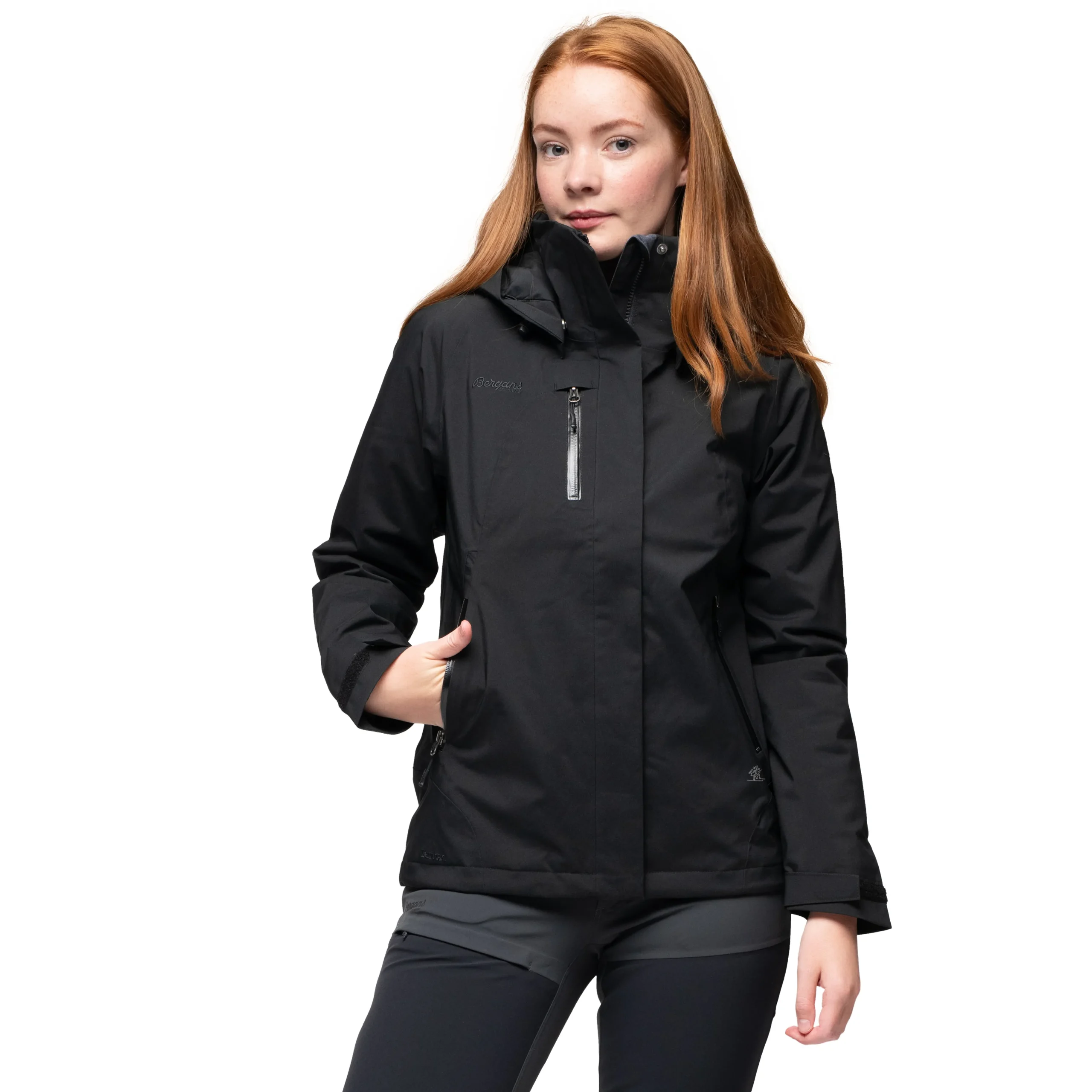Sale Bergans Flya Insulated Lady Jacket - Black