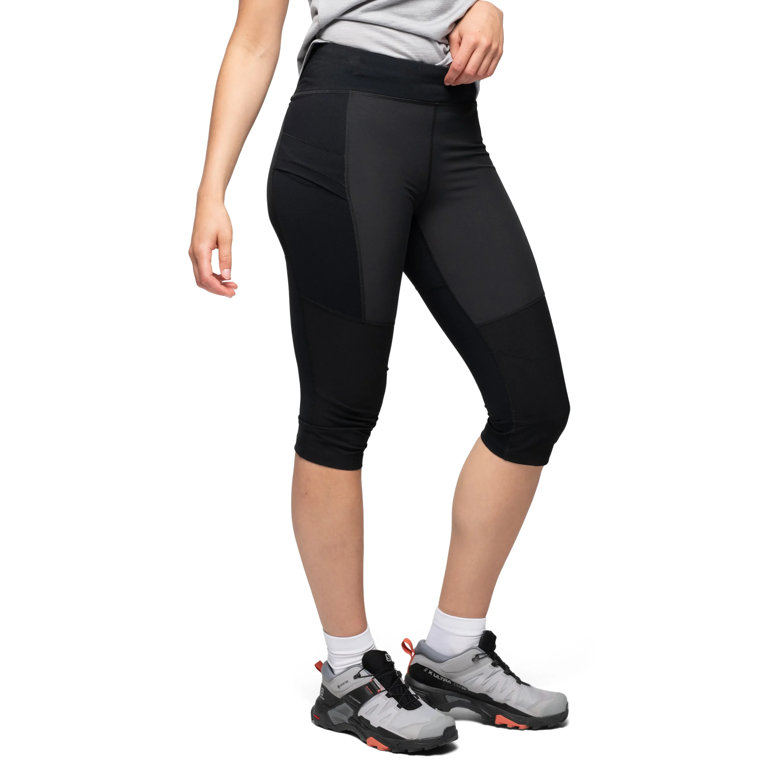 Fashion Bergans Fløyen ¾ Outdoor Tights Women - Black