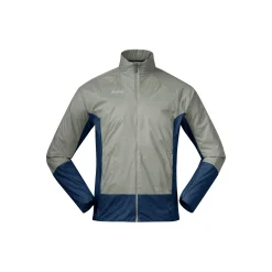 Cheap Bergans Fløyen Light Insulated Jacket - Light Green Mud / Navy