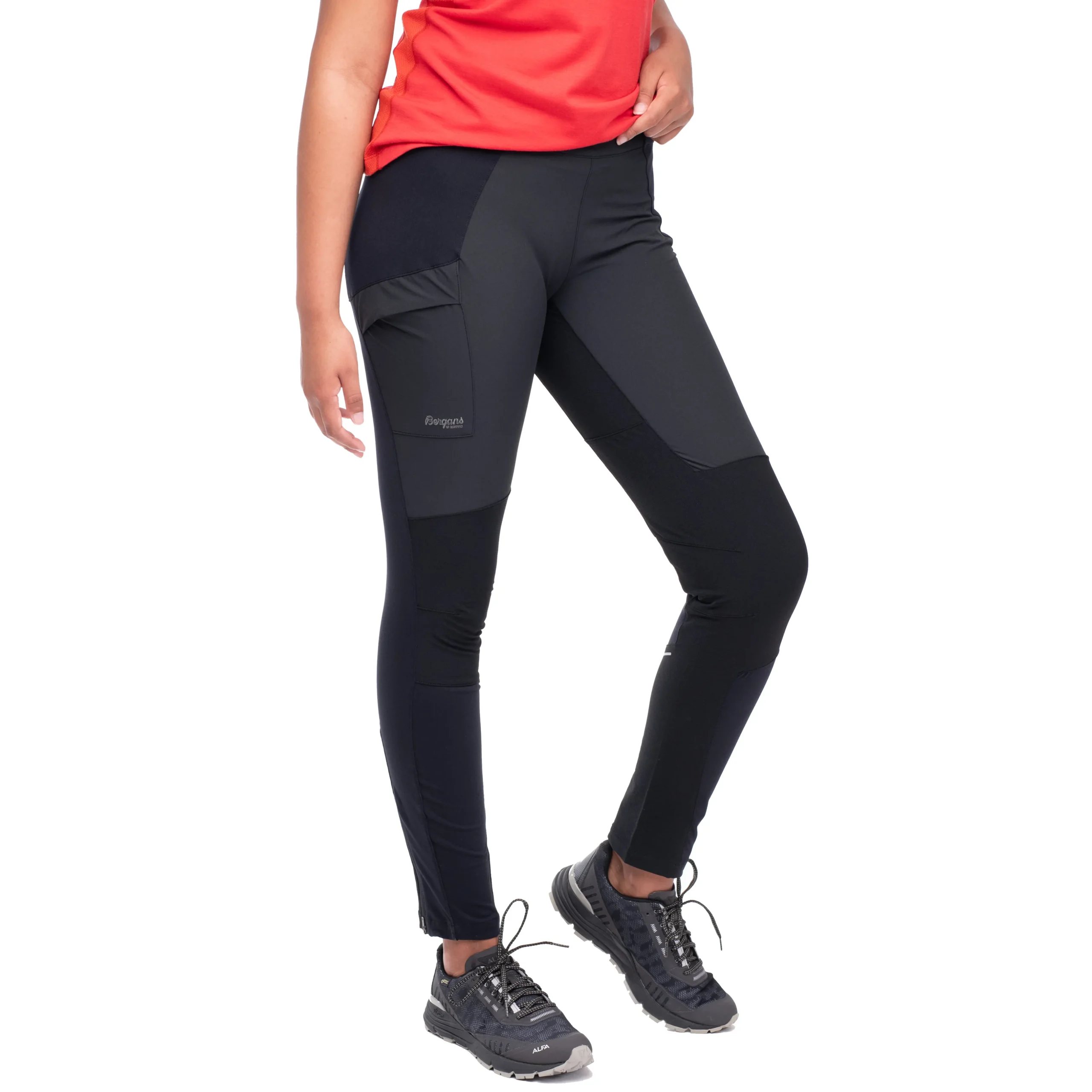 Shop Bergans Fløyen Original Tight Pants Women - Black
