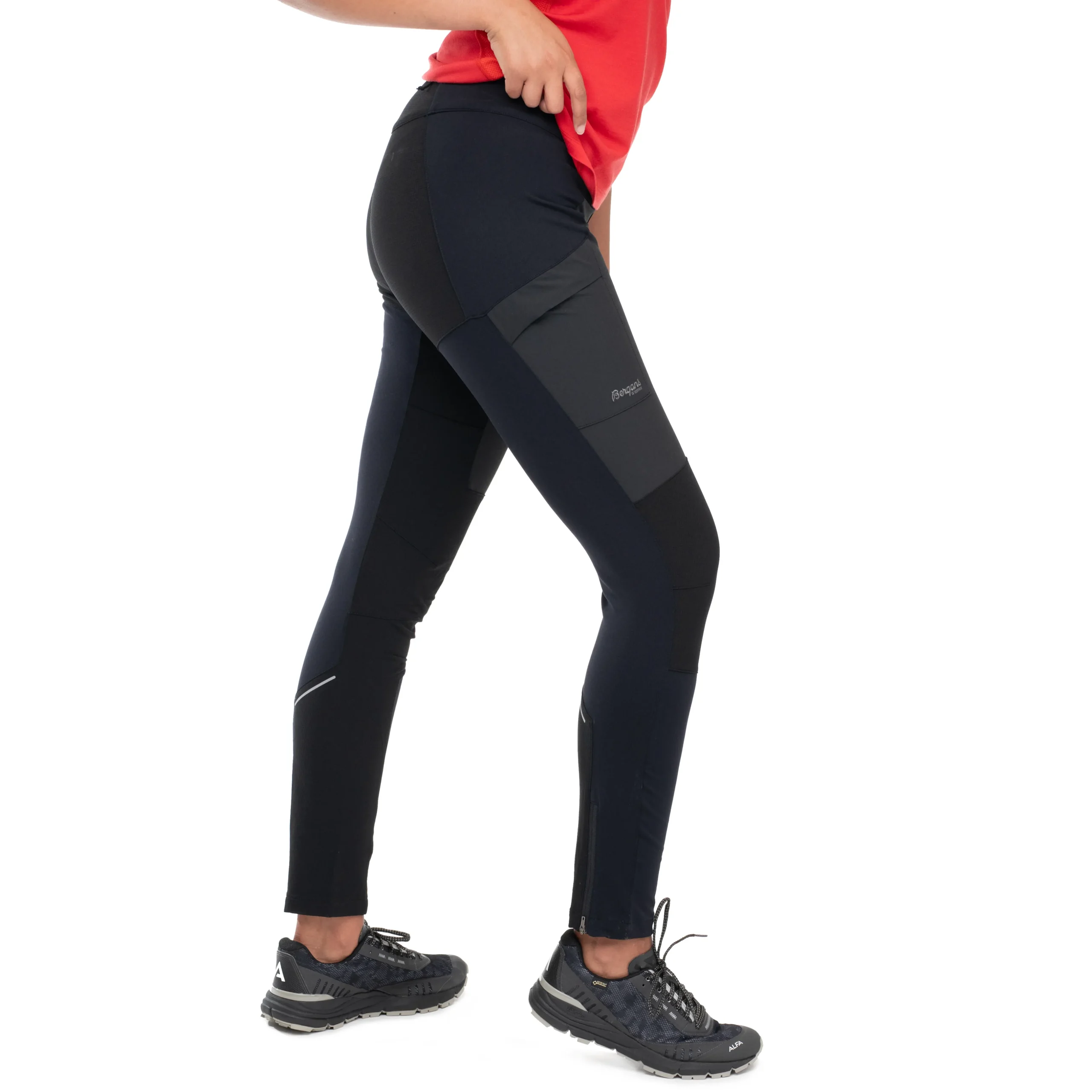 Shop Bergans Fløyen Original Tight Pants Women - Black