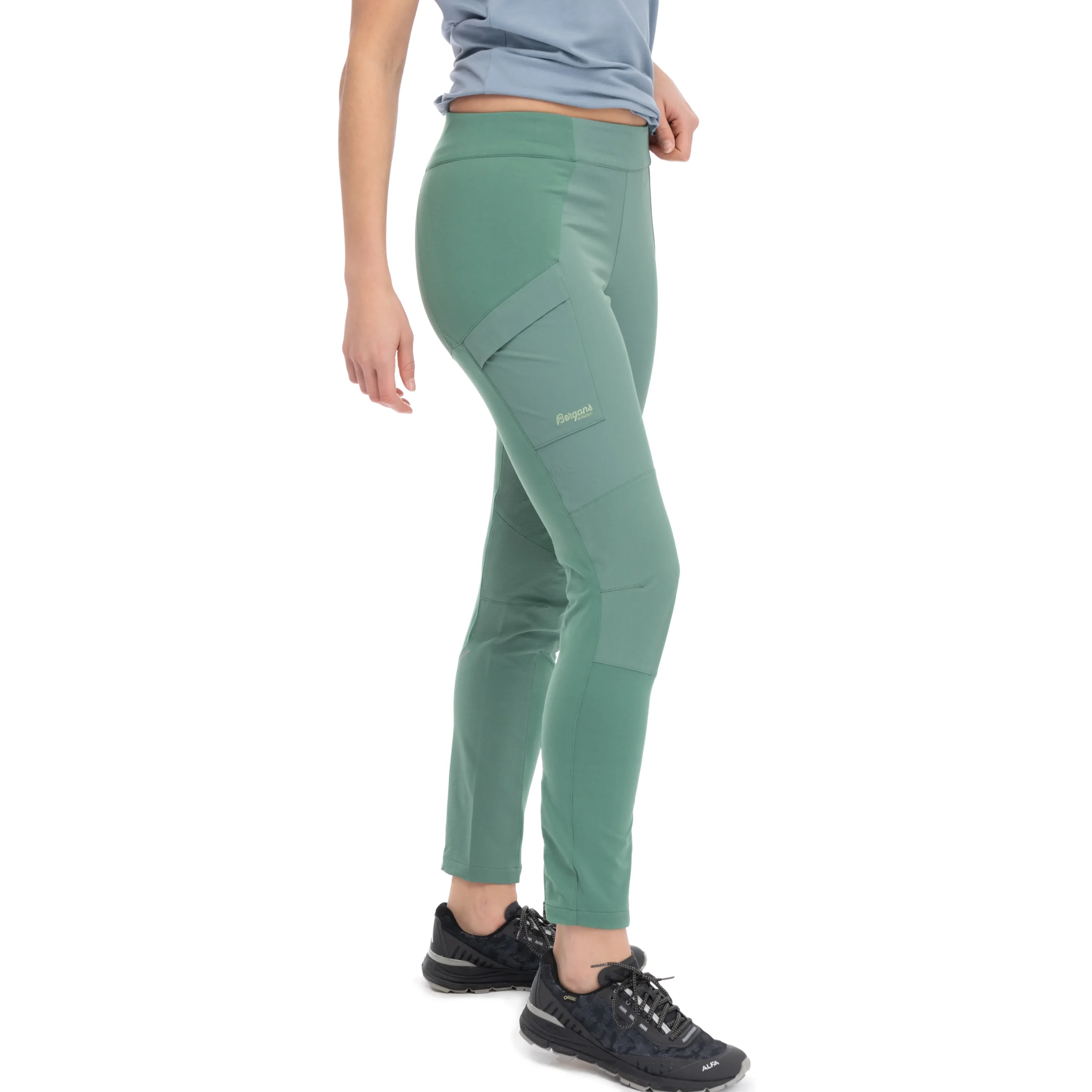 Cheap Bergans Fløyen Original Tight Pants Women - Dark Jade Green