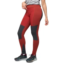 Cheap Bergans Fløyen Outdoor Tights Women - Chianti Red