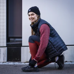 Cheap Bergans Fløyen Outdoor Tights Women - Chianti Red