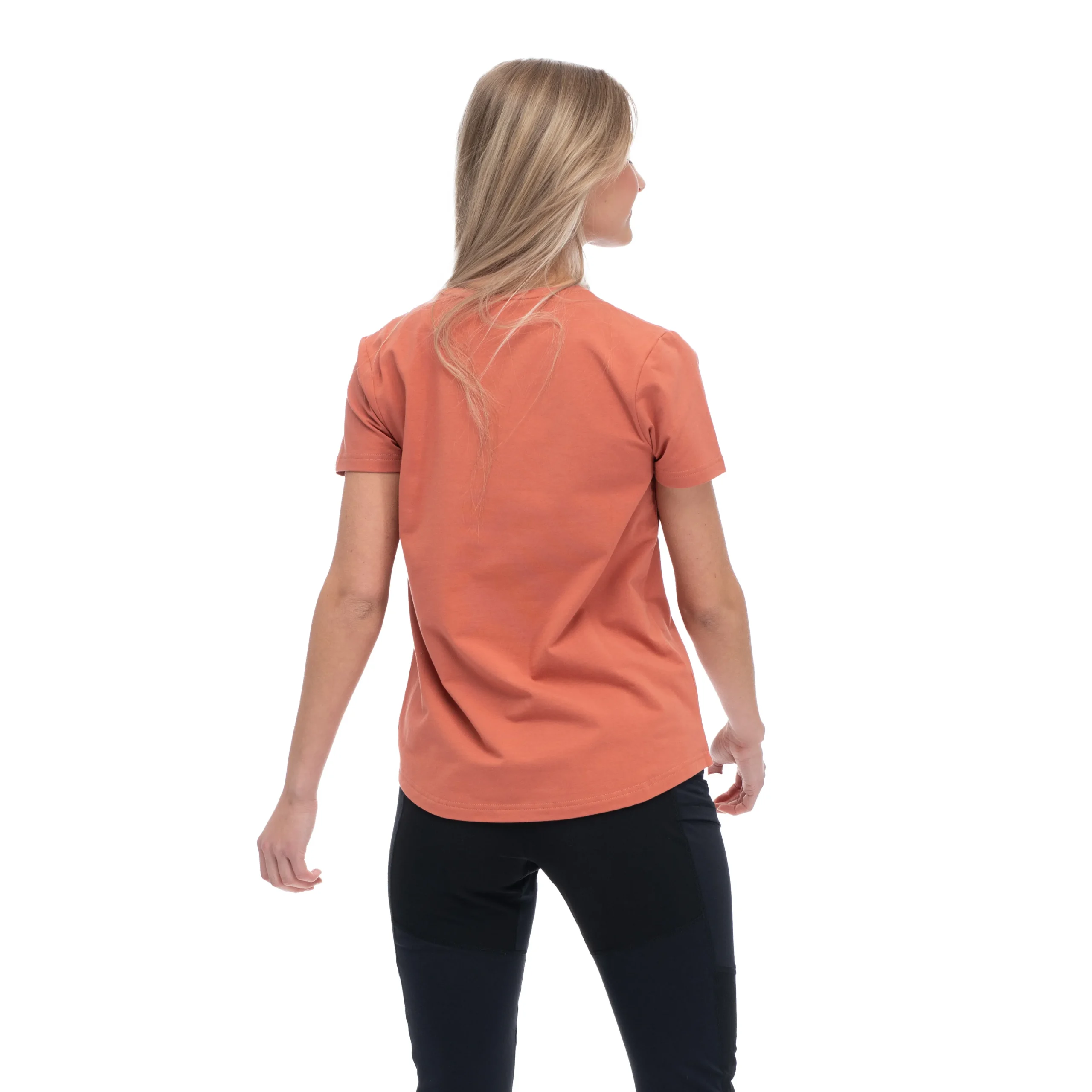 Clearance Bergans Graphic W Tee - Terracotta