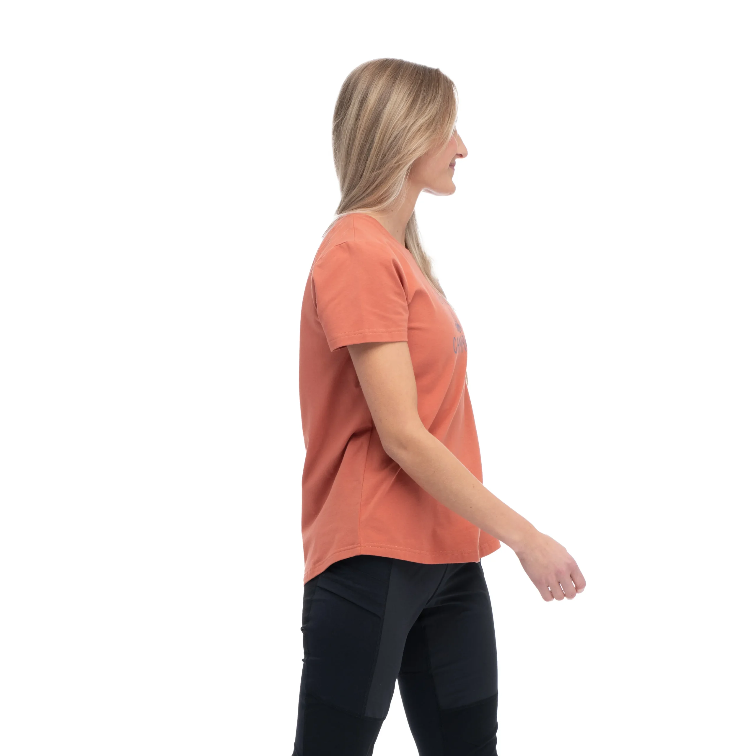 Clearance Bergans Graphic W Tee - Terracotta