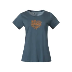 Discount Bergans Graphic Wool W Tee - Orion Blue