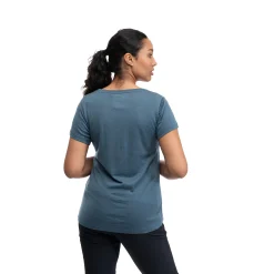 Discount Bergans Graphic Wool W Tee - Orion Blue