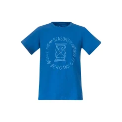 Best Bergans Graphic Youth Tee - Athens Blue