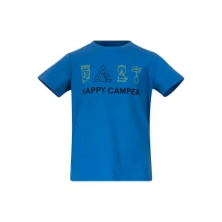 Clearance Bergans Graphic Youth Tee - Athens Blue