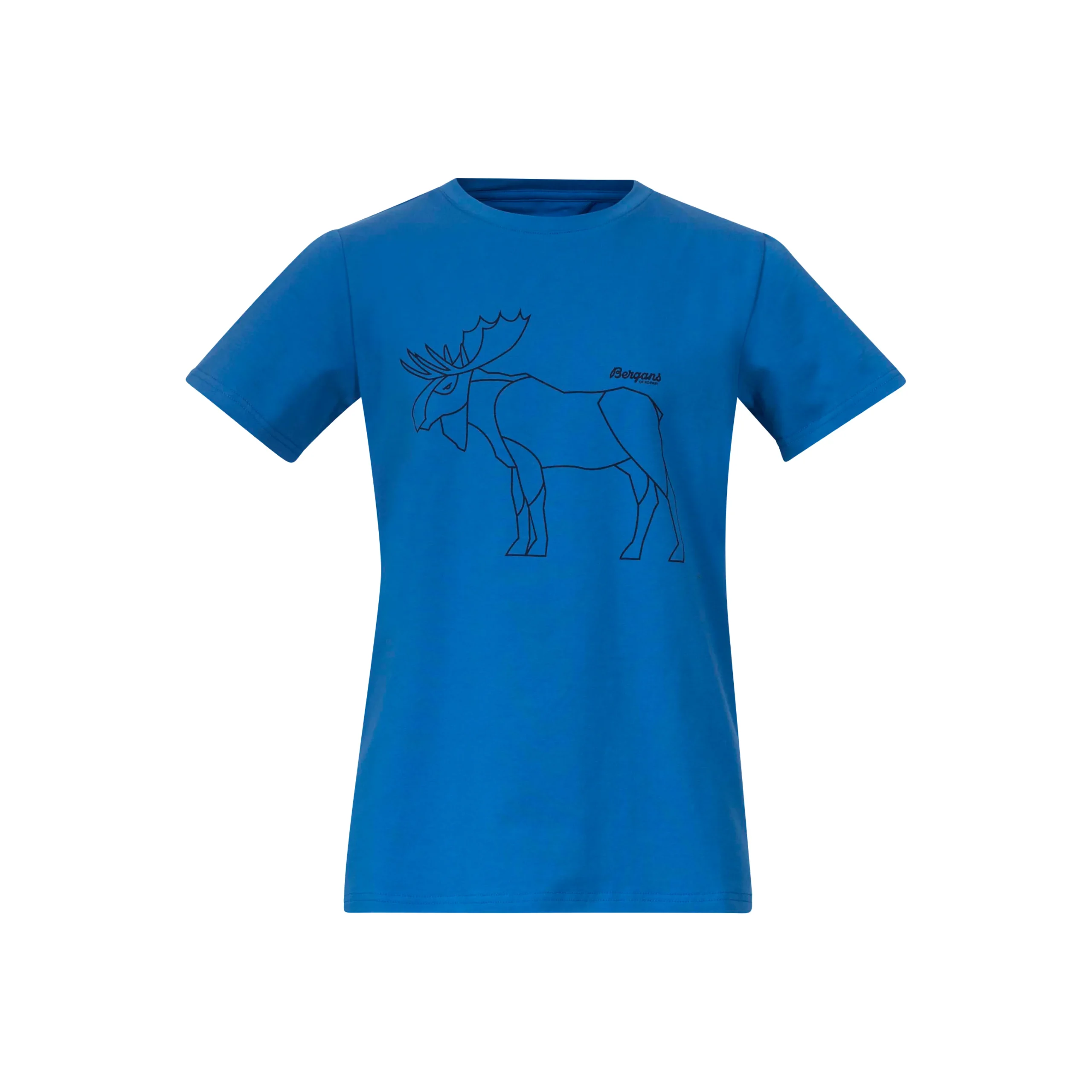 Best Bergans Graphic Youth Tee - Athens Blue / Navy