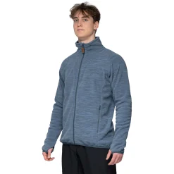 Outlet Bergans Hareid Fleece Jacket NoHood - Orion Blue