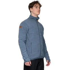 Outlet Bergans Hareid Fleece Jacket NoHood - Orion Blue