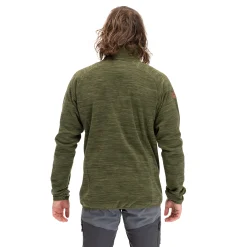 Sale Bergans Hareid Fleece Jacket NoHood - Dark Olive Green