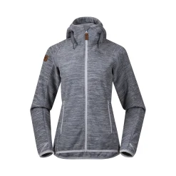Hot Bergans Hareid Fleece W Jacket - Aluminium