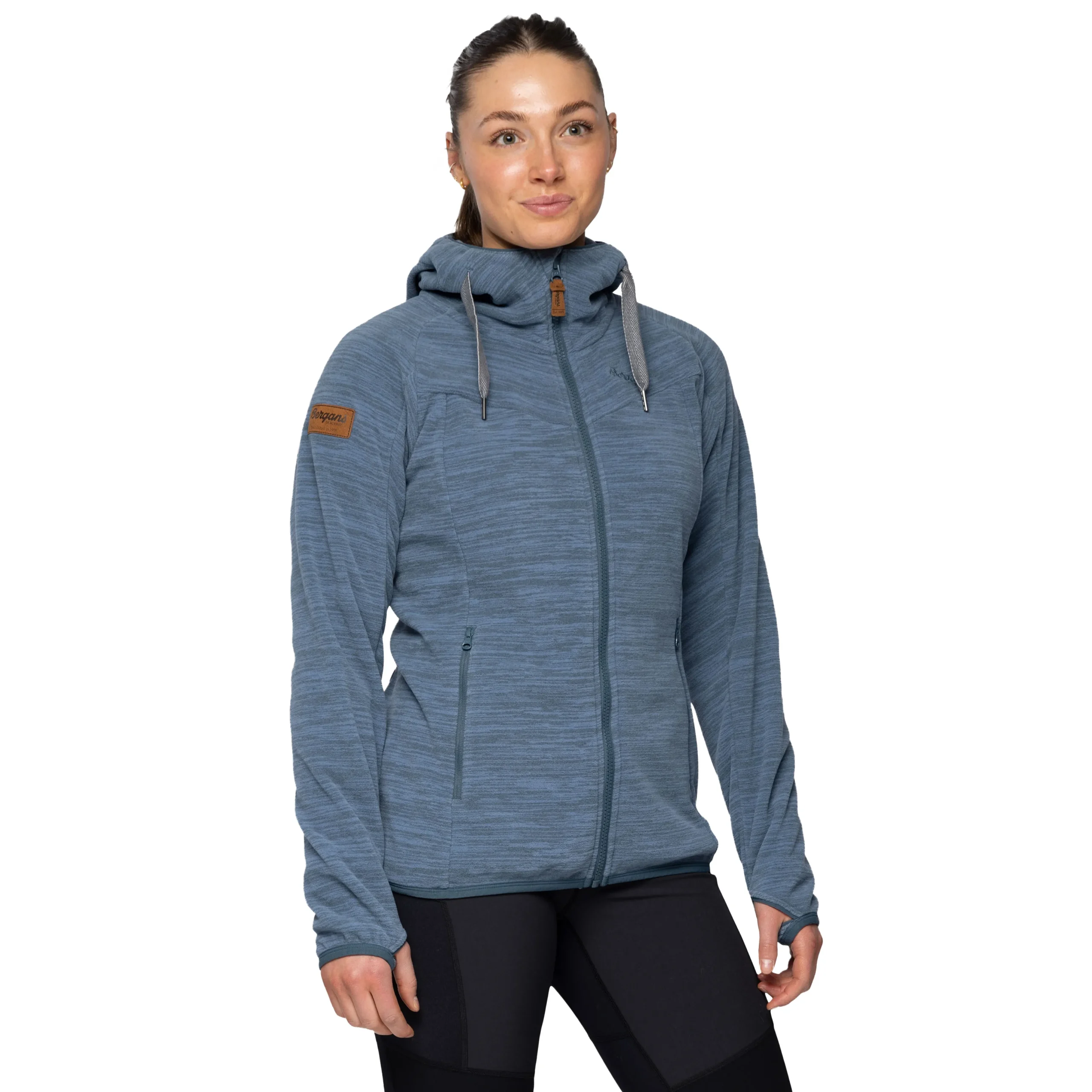 Outlet Bergans Hareid Fleece W Jacket - Orion Blue