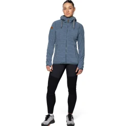 Outlet Bergans Hareid Fleece W Jacket - Orion Blue