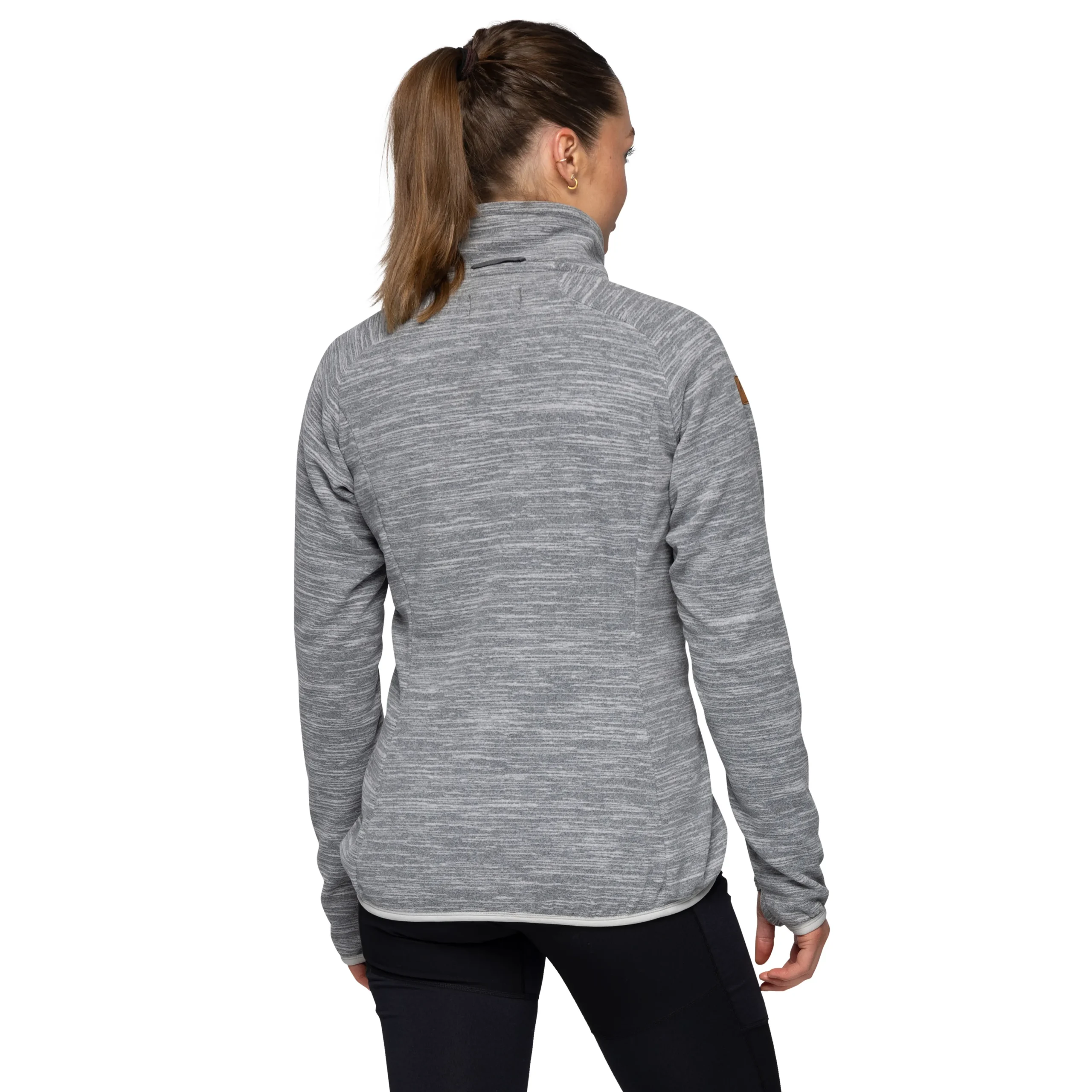 Outlet Bergans Hareid Fleece W Jacket NoHood - Aluminium