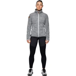 Outlet Bergans Hareid Fleece W Jacket NoHood - Aluminium