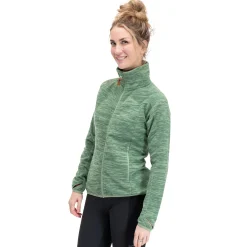 Store Bergans Hareid Fleece W Jacket NoHood - Jade Green
