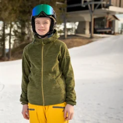 Best Bergans Hareid Youth Jacket - Dark Olive Green