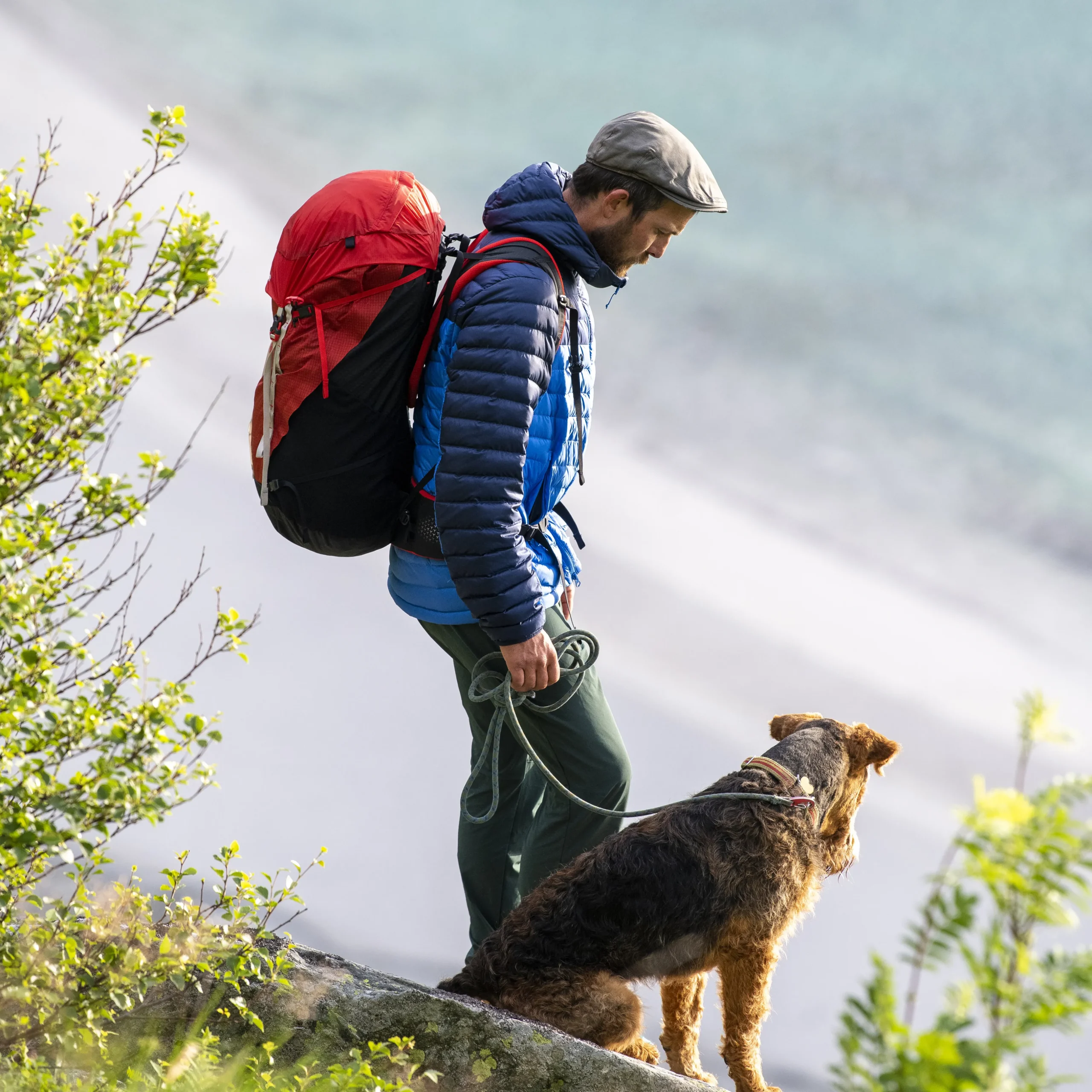 Sale Bergans Helium V5 55 - Red Sand
