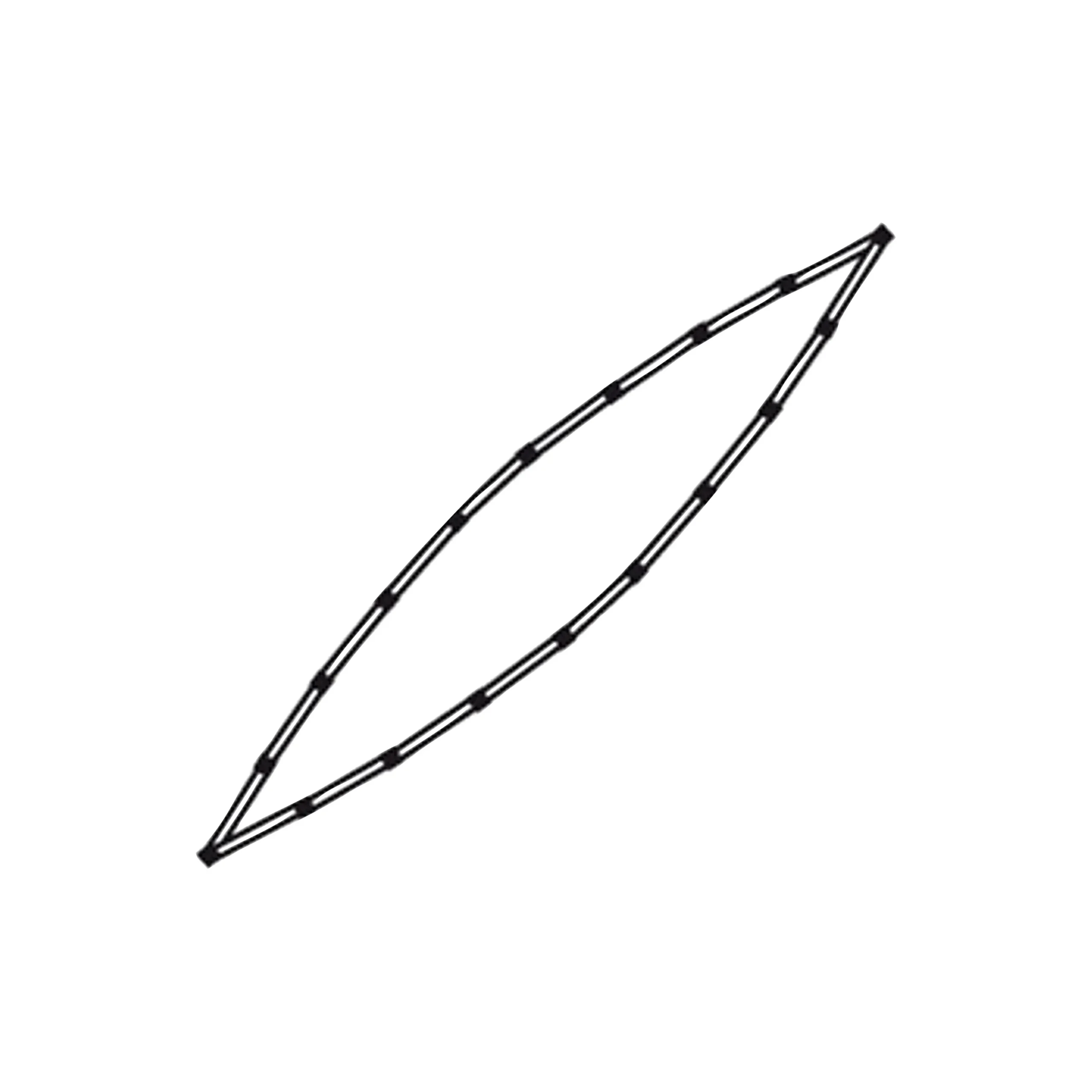 Outlet Bergans Inner Chine Rod To 16,5 -