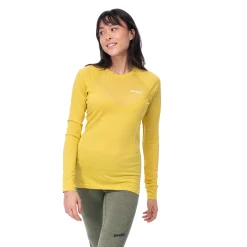 Store Bergans Inner:Light W Long Sleeve - Pineapple