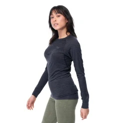 Online Bergans Inner:Light W Long Sleeve - Solid Charcoal