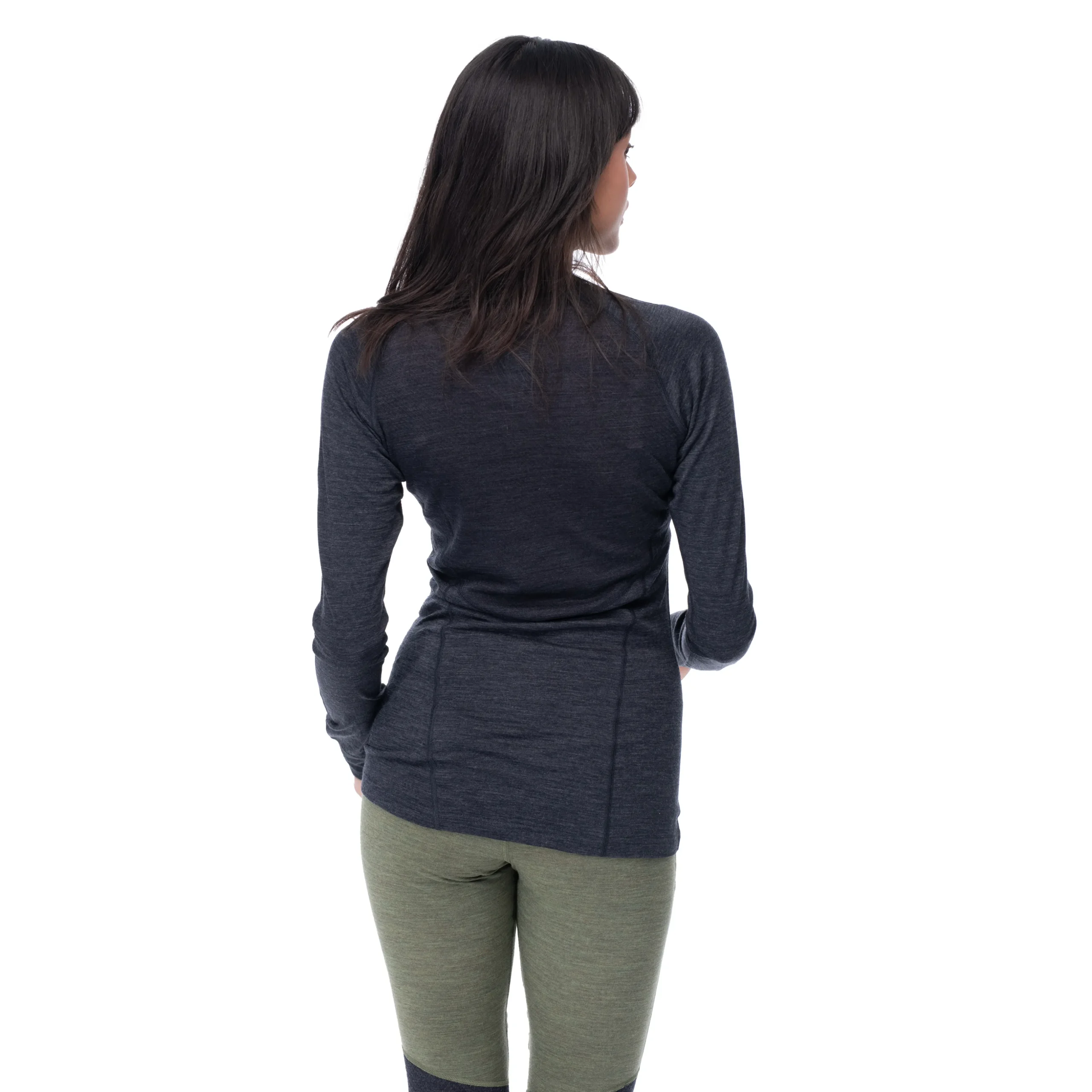 Online Bergans Inner:Light W Long Sleeve - Solid Charcoal