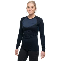 Best Bergans Inner:Light W Long Sleeve - Dark Navy