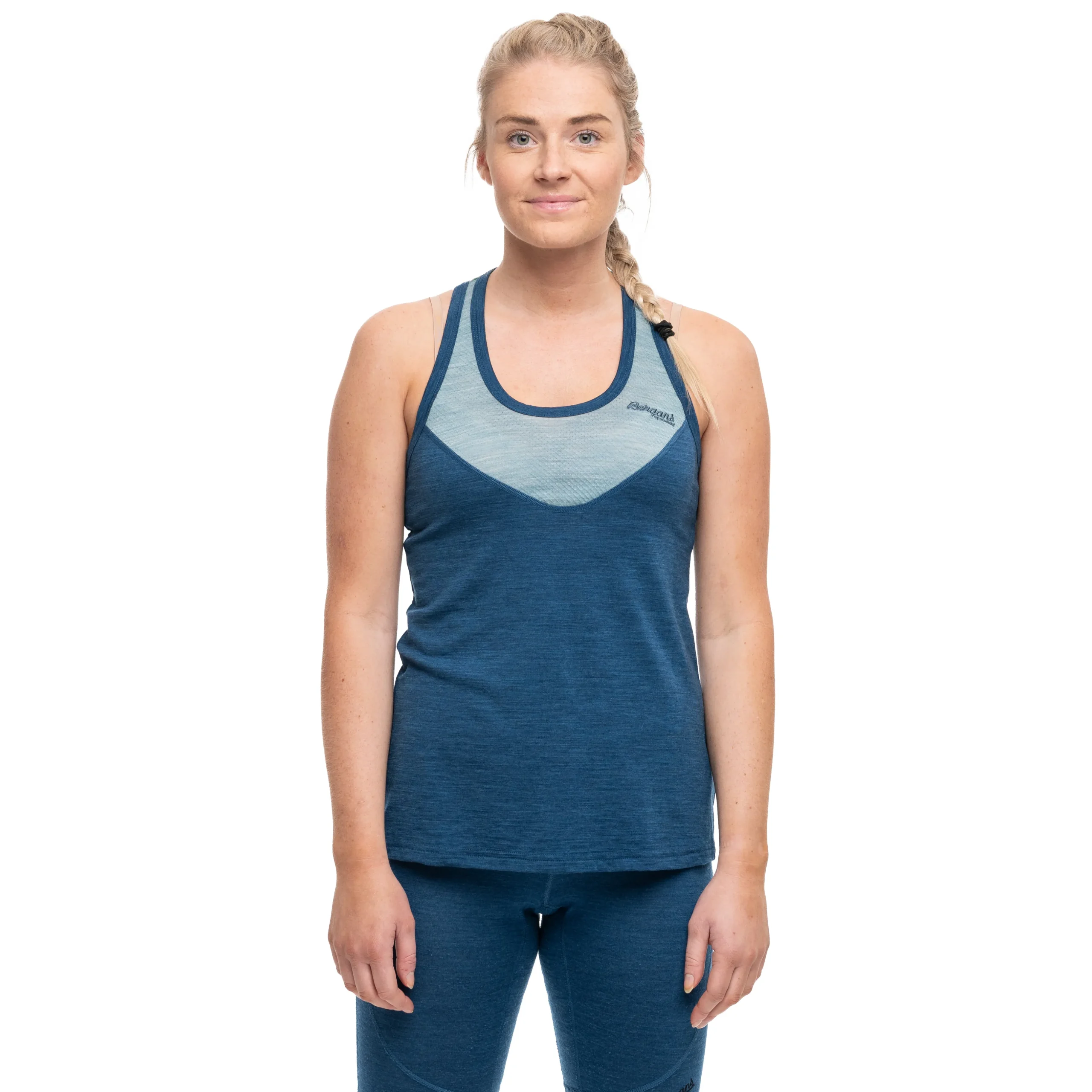 Discount Bergans Inner:Light W Singlet - Orion Blue