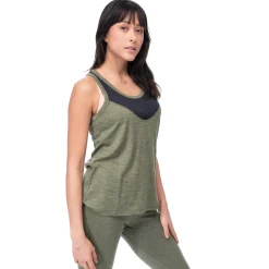 Cheap Bergans Inner:Light W Singlet - Olive Green