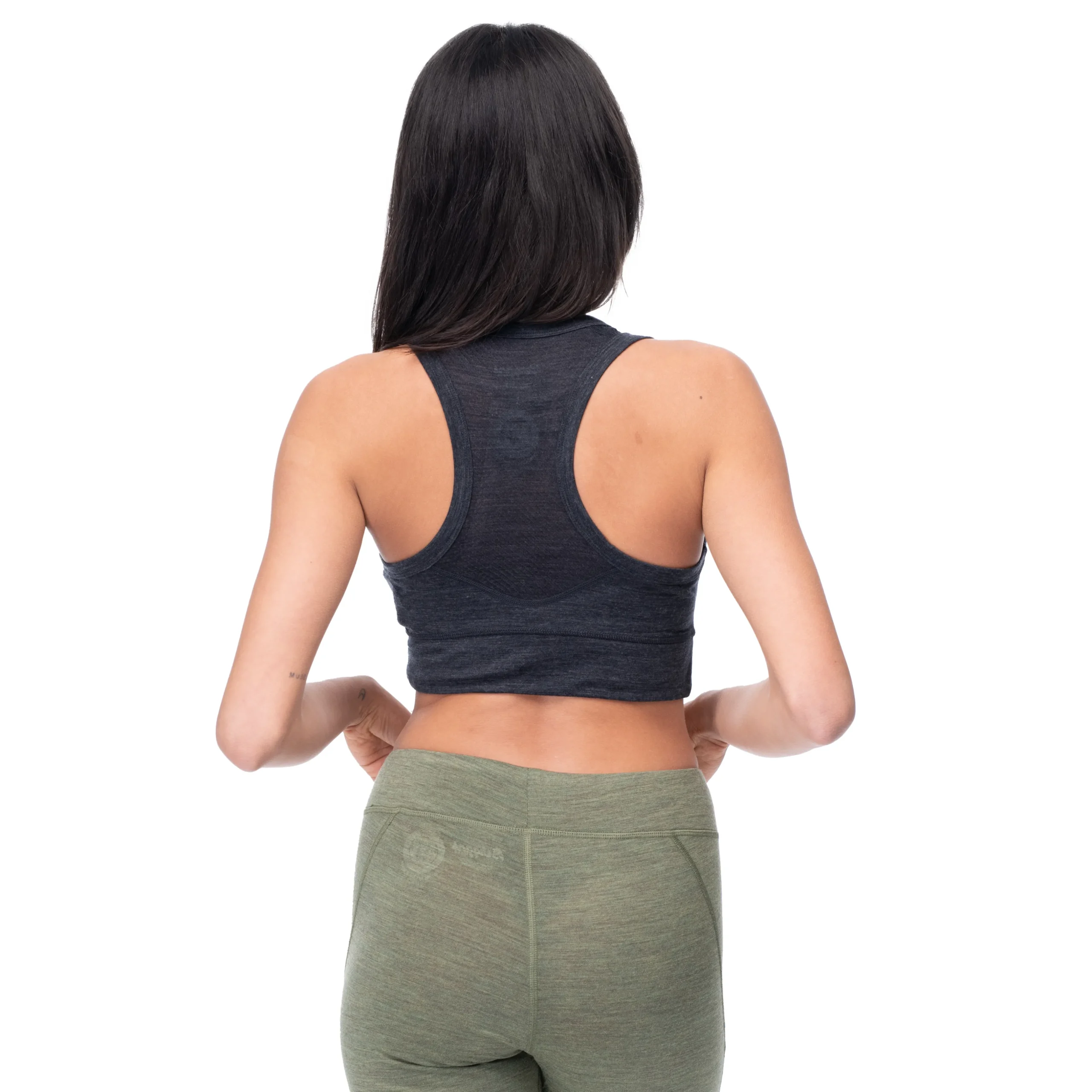 Fashion Bergans Inner:Light W Top - Solid Charcoal