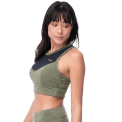 Flash Sale Bergans Inner:Light W Top - Olive Green / Solid Charcoal