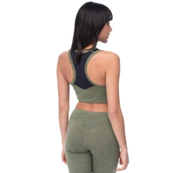 Flash Sale Bergans Inner:Light W Top - Olive Green / Solid Charcoal