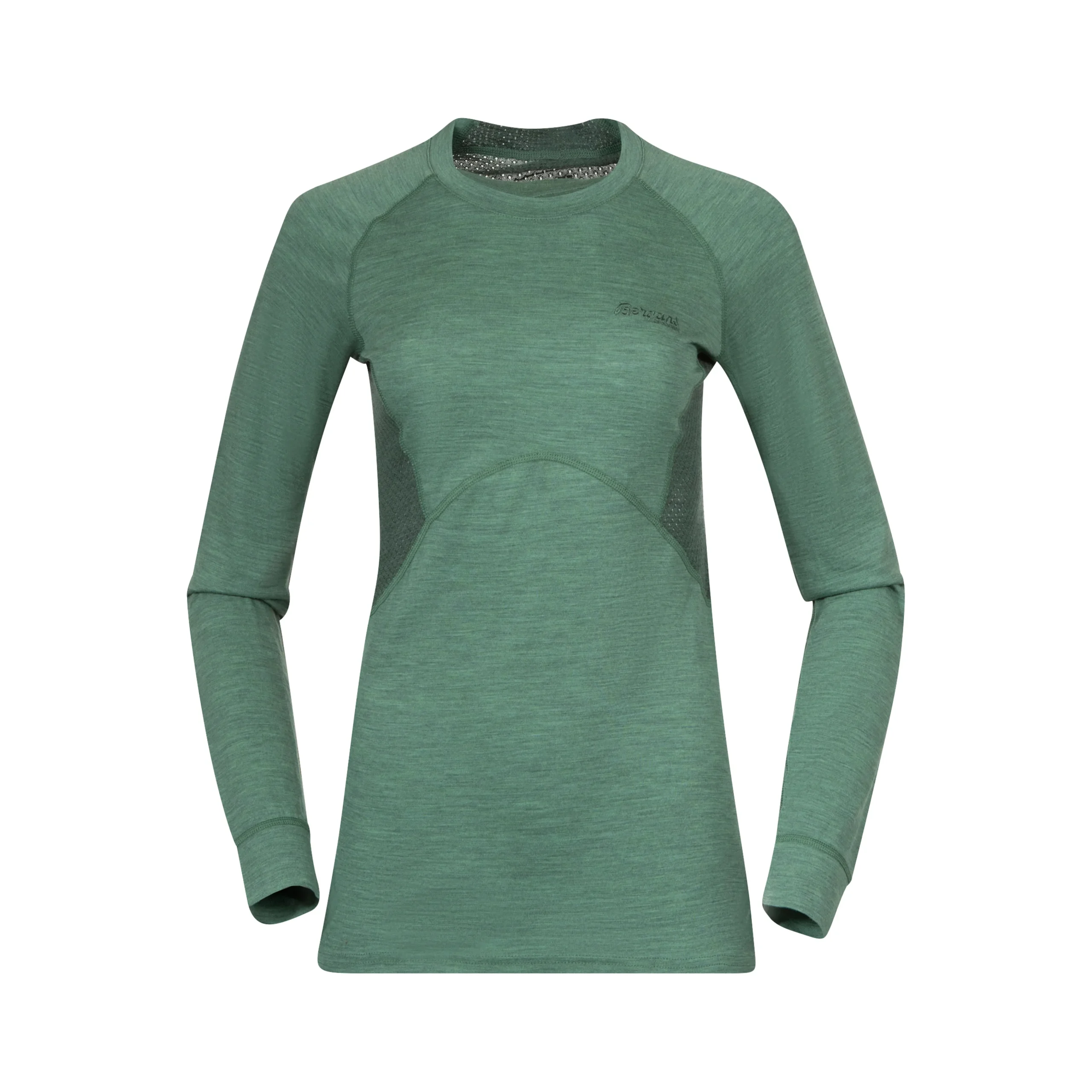 Sale Bergans Inner:Pure W Long Sleeve - Jade Green