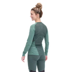 Sale Bergans Inner:Pure W Long Sleeve - Jade Green