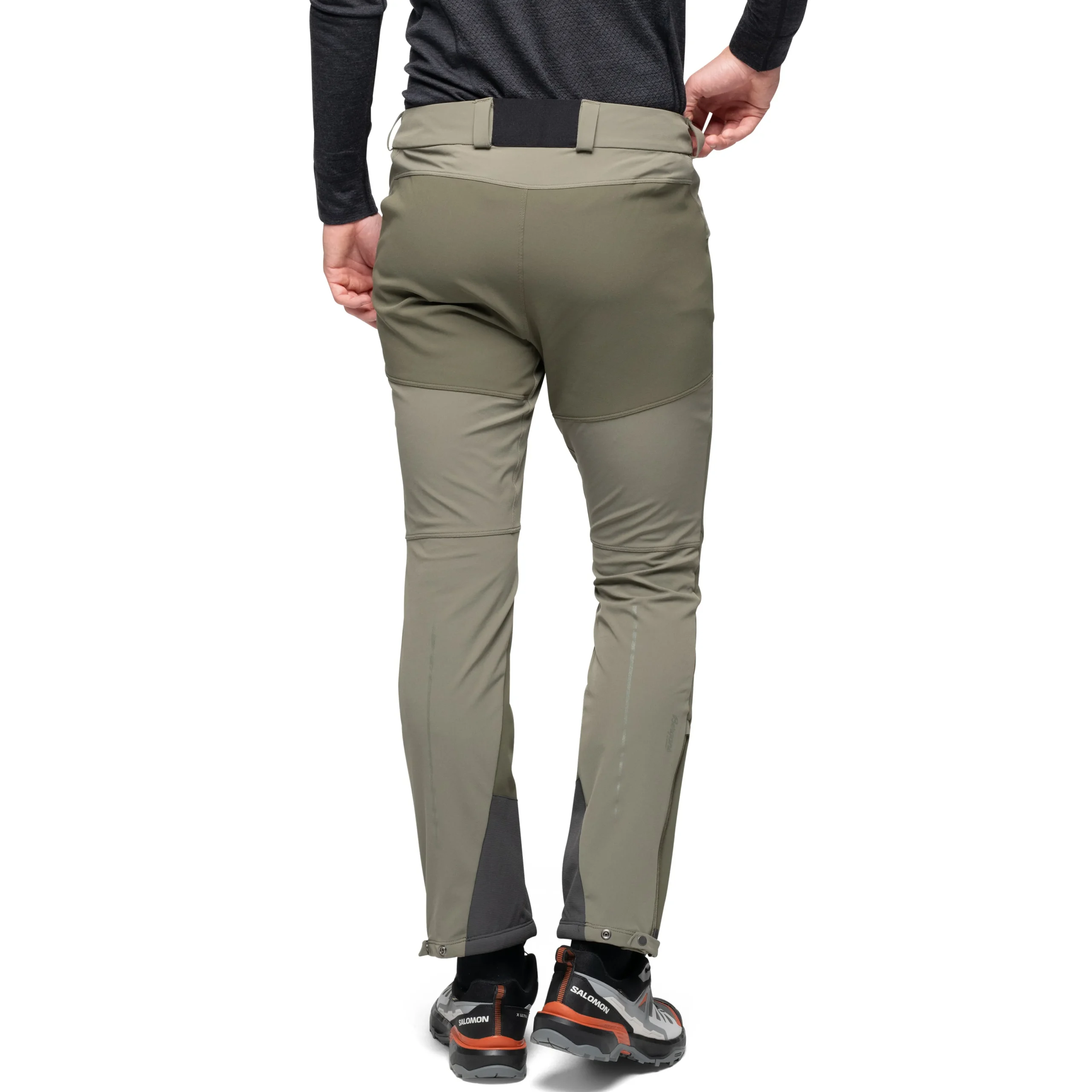 Sale Bergans Istjern Warm Flex Pant - Dark Green Mud