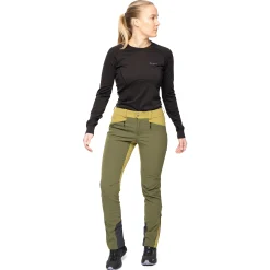 Flash Sale Bergans Istjern Warm Flex W Pant - Dark Olive Green / Olive Green