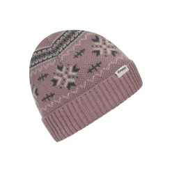 Sale Bergans Jacquard Youth Beanie - Lilac Chalk / Orion Blue