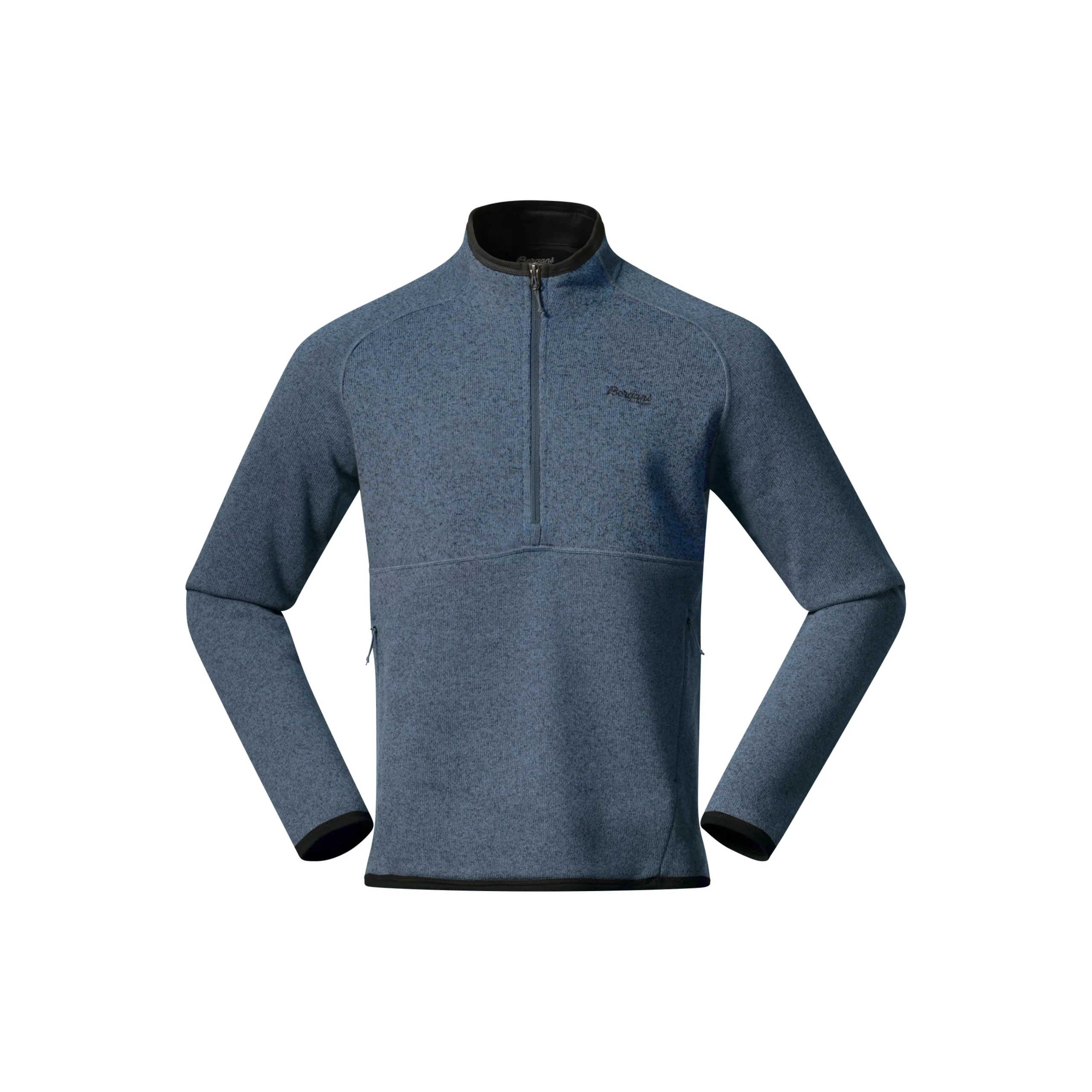 Best Sale Bergans Kamphaug Knitted Half Zip - Orion Blue