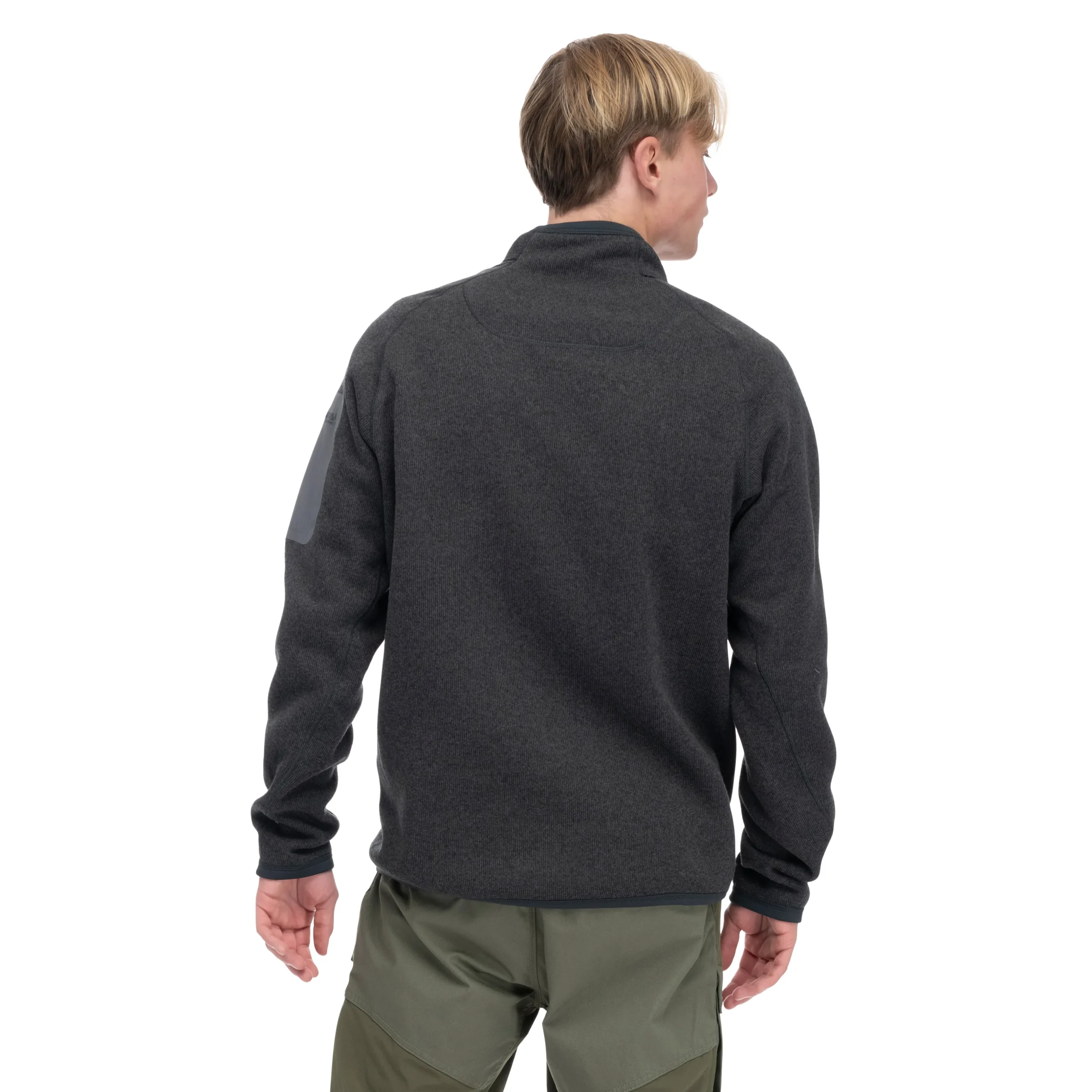 Clearance Bergans Kamphaug Knitted Jacket - Dark Shadow Grey