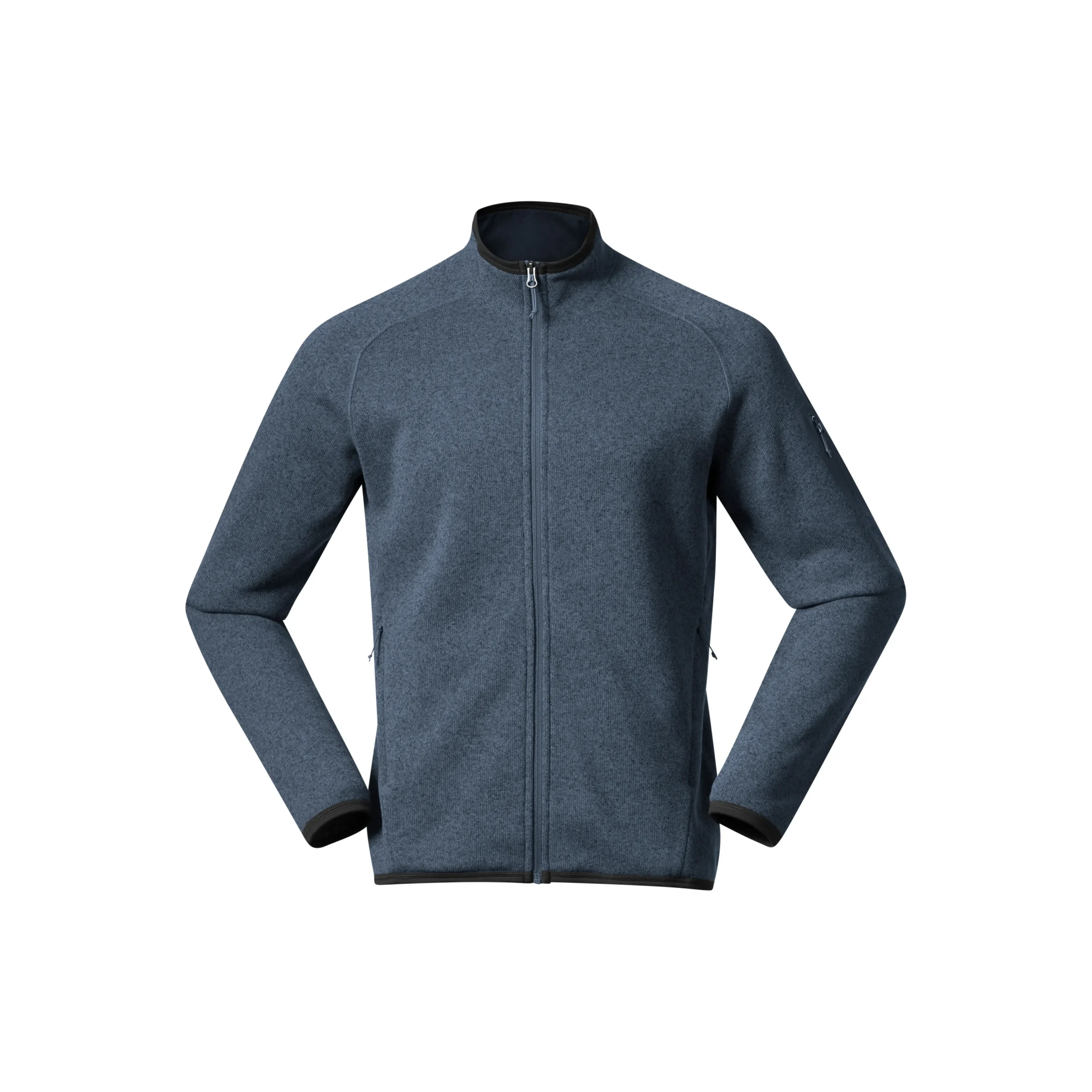 Discount Bergans Kamphaug Knitted Jacket - Orion Blue